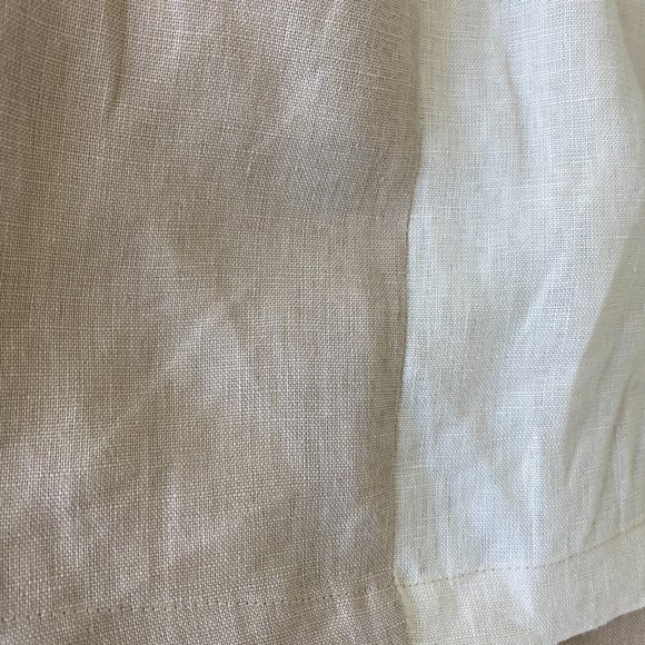 (BRAND NEW) DESSERT SAND SUMMER DRESS - 100% LINEN + REVERSIBLE (XS) - Picture 5 of 8